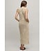 Sunbleached Shell Motif Crew Midi Dress