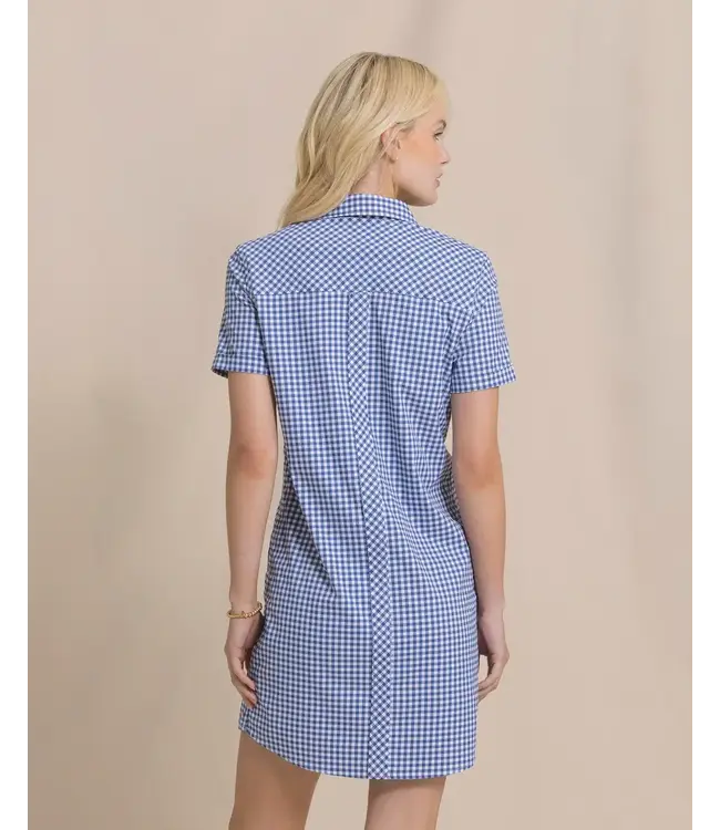 W Kamryn Coastal Breeze Gingham Dress