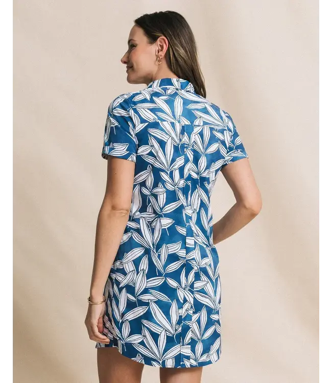 W Kamryn Printed Perf Dress