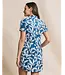 W Kamryn Printed Perf Dress
