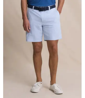 Southern Tide M Coastal Breeze 8in Seersucker Short