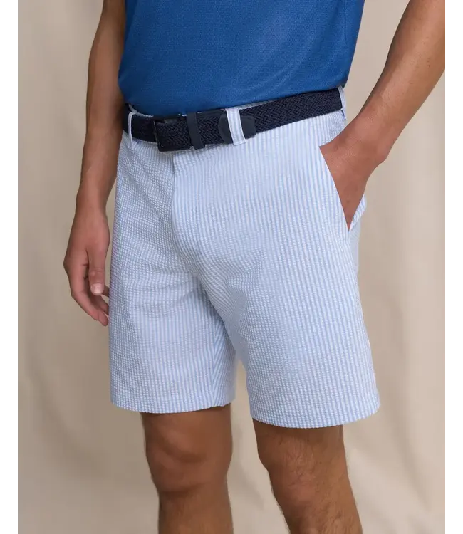 M Coastal Breeze 8in Seersucker Short
