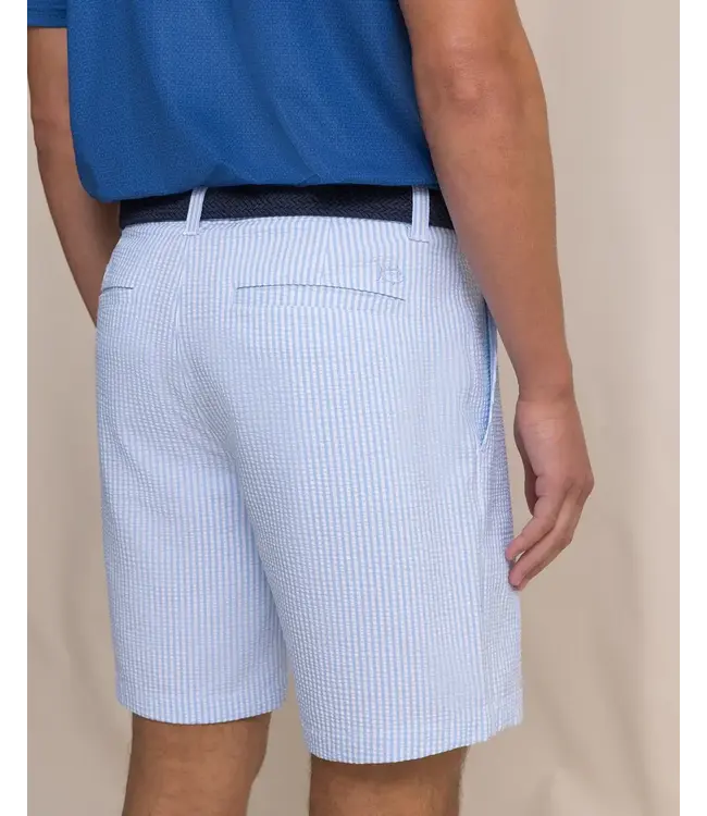 M Coastal Breeze 8in Seersucker Short