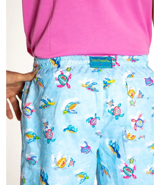 MEN'S CYCLIST LINER SWIM - TURTLES