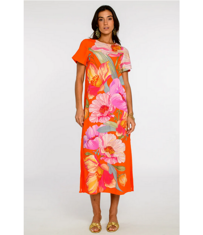 TESS MIDI DRESS