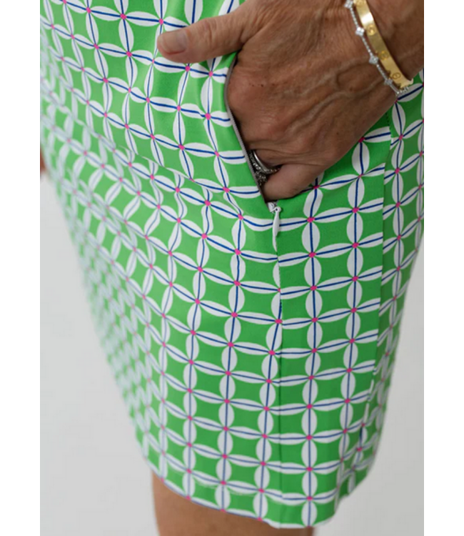 COUNTRY CLUB SKORT-17" / DAISY SQUARED