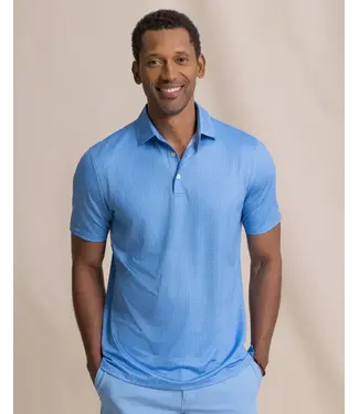 Southern Tide M SS Driver Seaside Geo Polo
