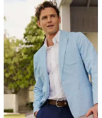 Southern Tide M Pamlico Seersucker Blazer