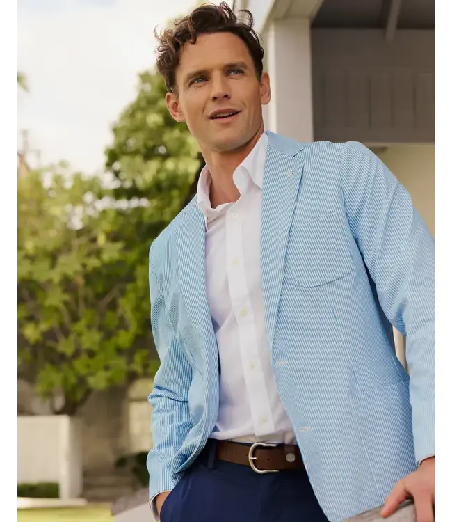 M Pamlico Seersucker Blazer