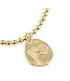 Classic Gold 3mm Bracelet - Inspire America Gold Disc
