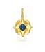 Mystic Eye Double Sided Pendant - Blue Labradorite