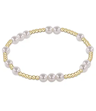 enewton ENEWTON EXTENDS - HOPE UNWRITTEN 5MM BEAD BRACELET - PEARL