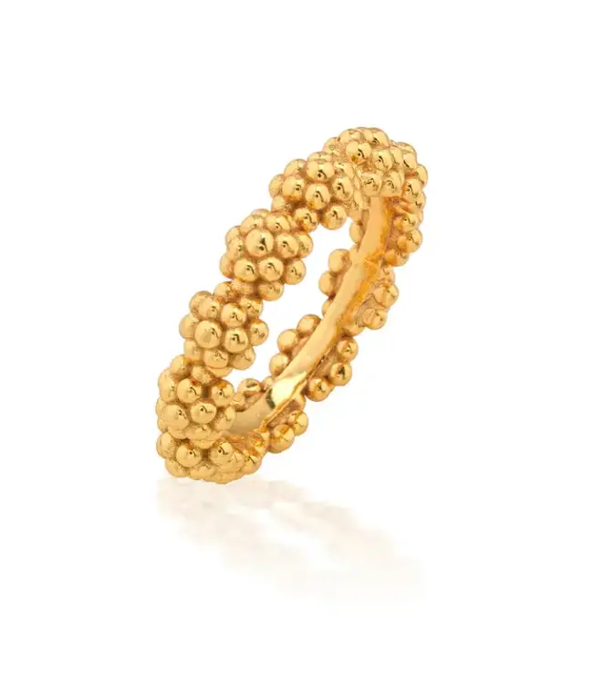 Berry Icon Ring, Size 7 - Gold