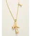 Crusty Coral Necklace 28" White Opal