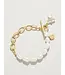 Starfish Groupie Toggle Bracelet Pearl