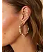 Swell Hoop Earrings Pearl