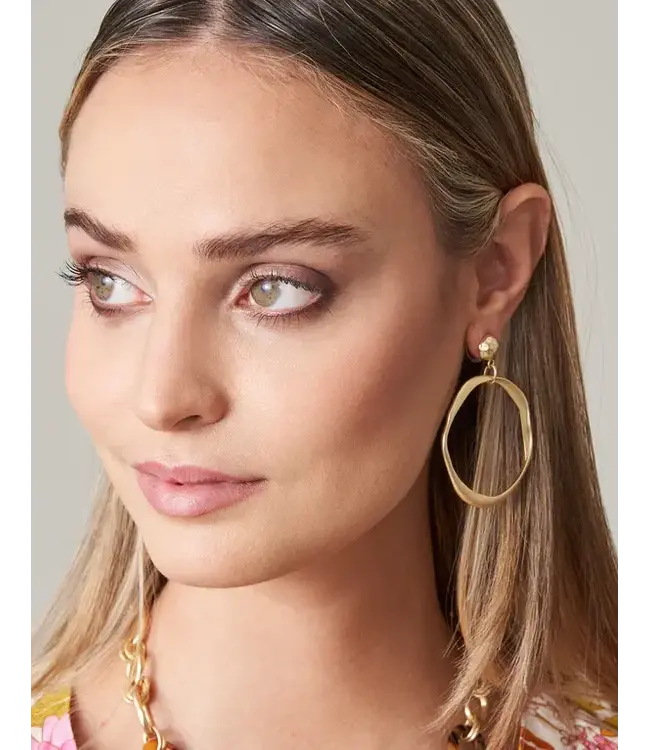 Disco Earrings Gold