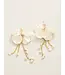 Corolla Dangle Earrings Pear