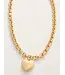 Anastasia Heart Necklace 18" Gold