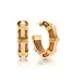 Gaia Cage Hoop Earrings - Teak