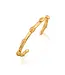 Scarab Petite Cuff - Gold