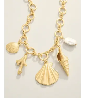 Spartina Beachcomber Toggle Necklace 18" Gold