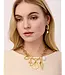 Beachcomber Toggle Necklace 18" Gold
