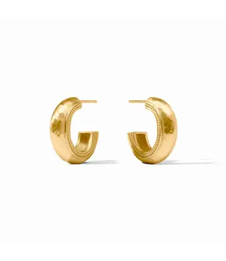 Julie Vos Cannes Hoop-Gold-S