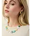Flagler Stone Necklace 18" Multi