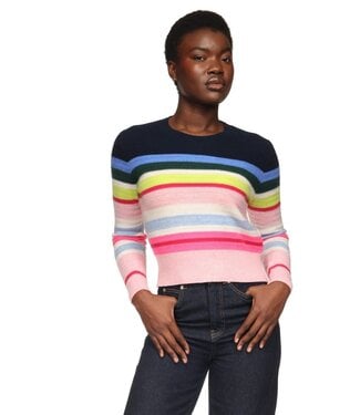 BRODIE STRIPED STITCH MAYA CREW