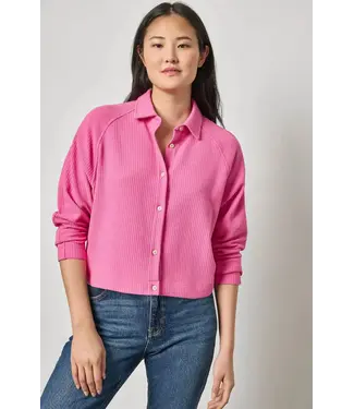 Lilla P EASY RAGLAN BUTTON DOWN