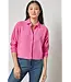EASY RAGLAN BUTTON DOWN