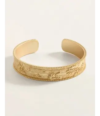 Spartina Salt Marsh Cuff Gold OS