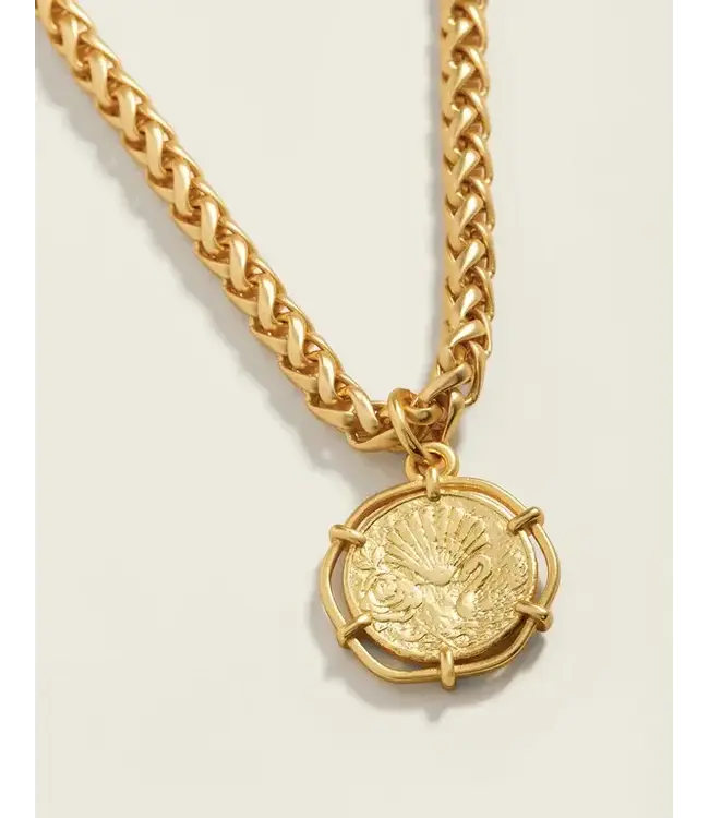 Aphrodite Necklace 18" Gold