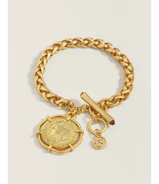 Spartina Aphrodite Toggle Bracelet Gold OS
