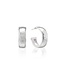 Cleopatra Classic Small Hoop Earrings - Silver