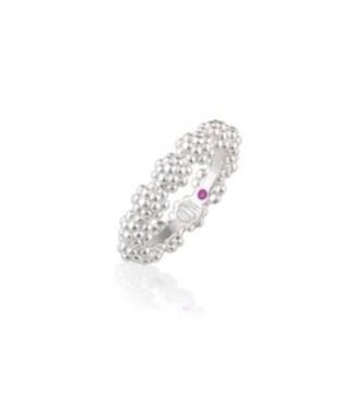 CAPUCINE DE WULF Berry Icon Ring, Size 7- Silver