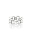 Equestrian Snaffle Bit Ring, Size 8 - Silver