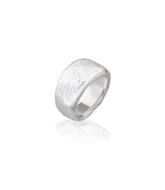 CAPUCINE DE WULF Cleopatra Ring Band, Size 7 - Silver