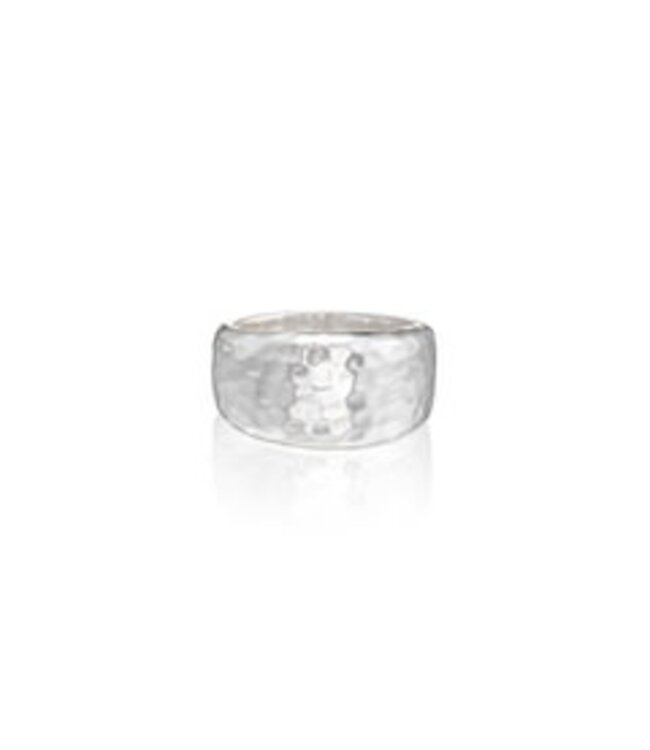 Cleopatra Ring Band, Size 7 - Silver