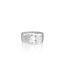 Cleopatra Ring Band, Size 7 - Silver