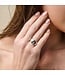 Cleopatra Ring Band, Size 7 - Silver
