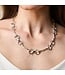 Equestrian Snaffle Bit Chain Necklace, 20" - Silver