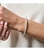 Berry Eternity Petite Hinged Bangle, S/M - Silver