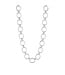 Cleopatra Grande Link Necklace, 16"+2" - Silver