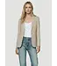 FRENCH TERRY ONE BUTTON BLAZER