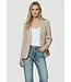 FRENCH TERRY ONE BUTTON BLAZER