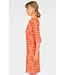 Split Neck Dress Aubazine