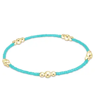 enewton Hope Purpose Gold Bracelet - Turquoise