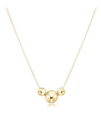 enewton 16" Necklace Gold - Purpose Gold